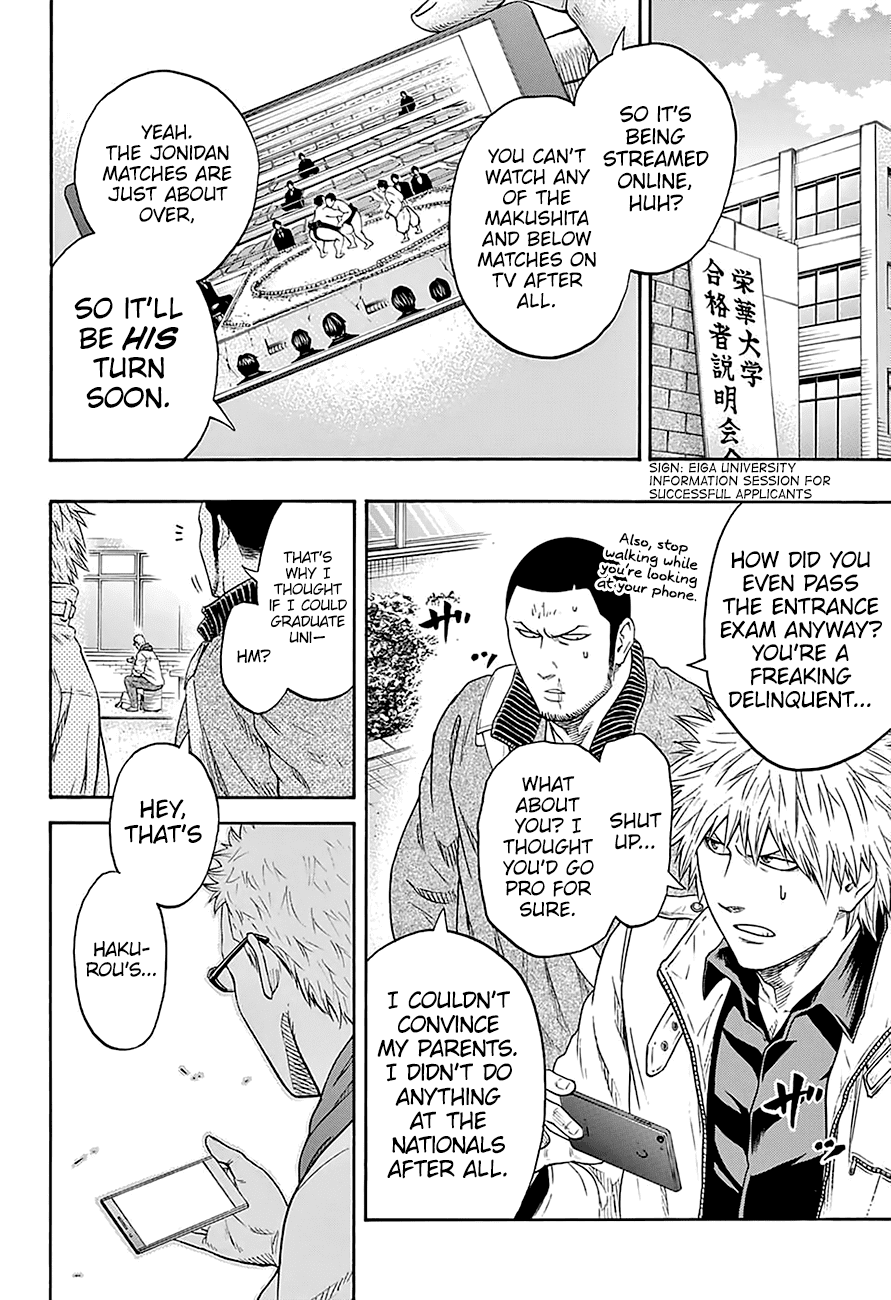 Hinomaru Zumou chapter 159 - page 15