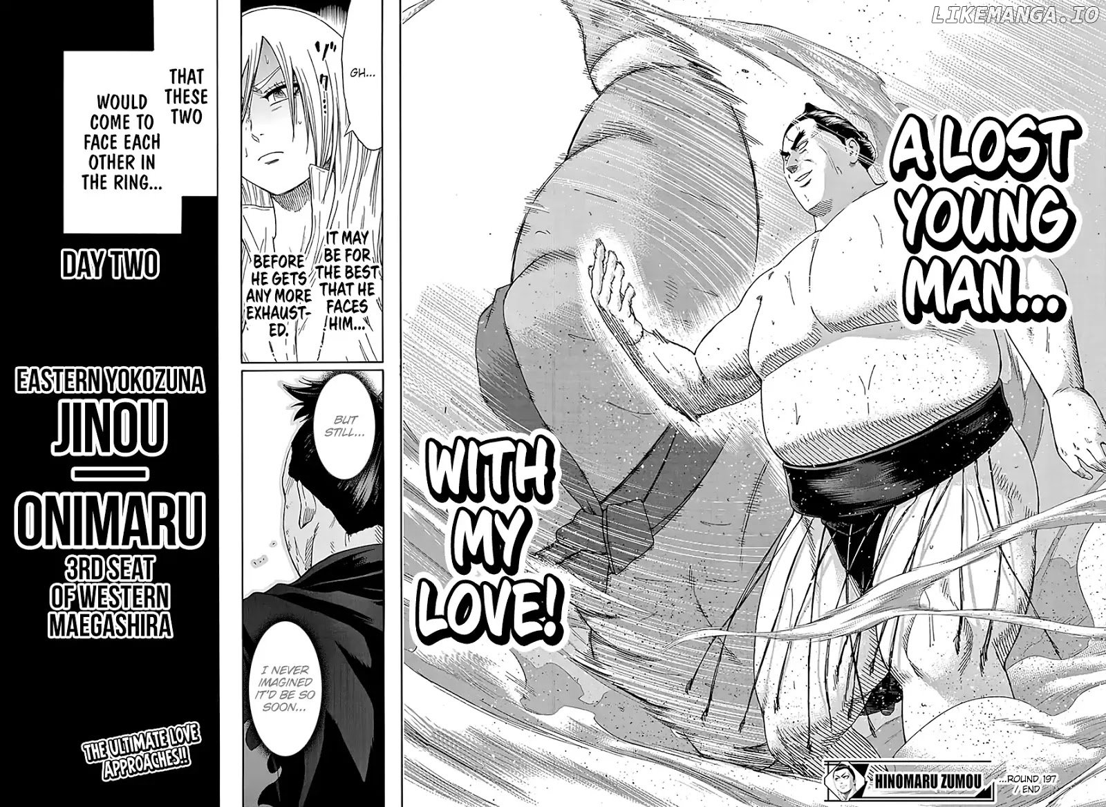 Hinomaru Zumou chapter 197 - page 18