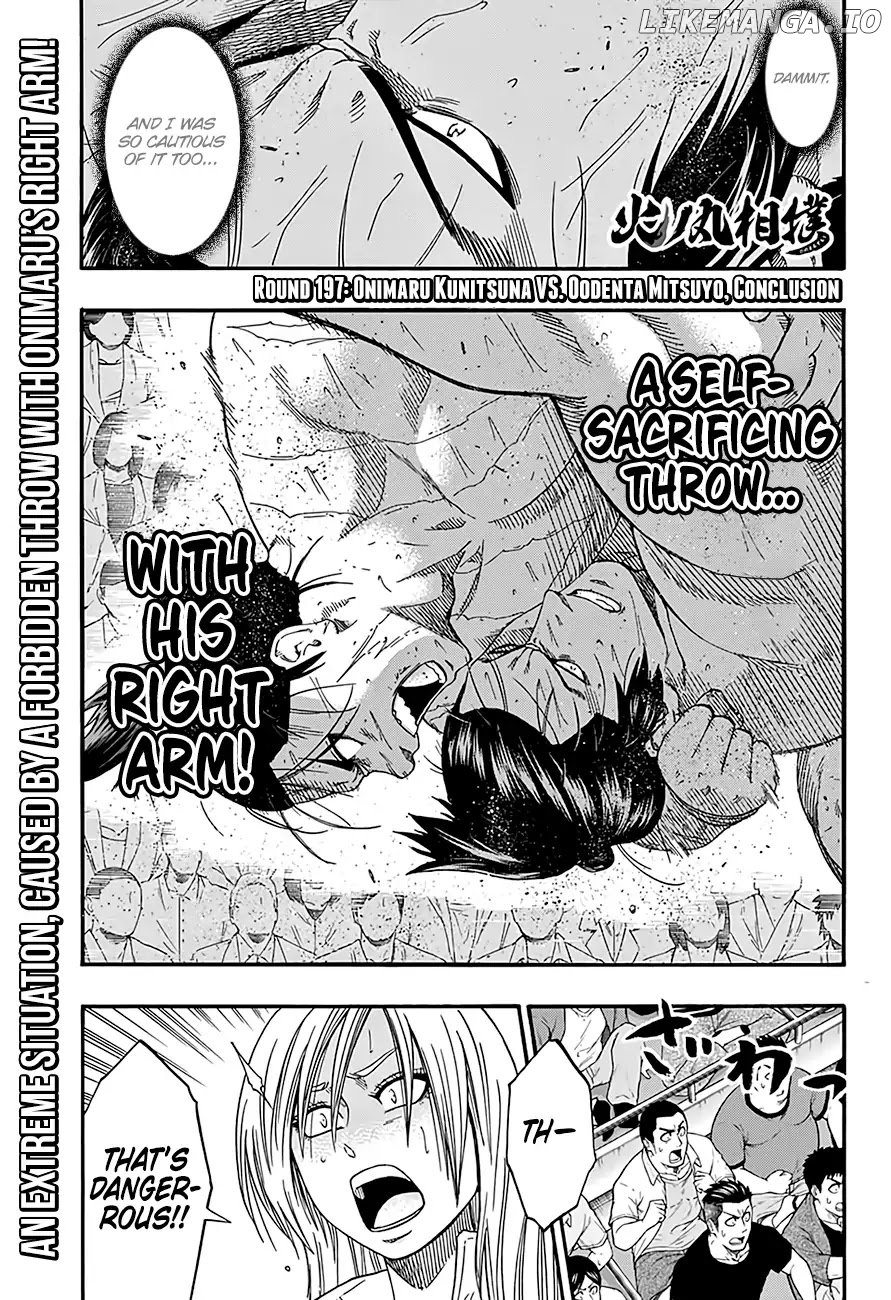 Hinomaru Zumou chapter 197 - page 2