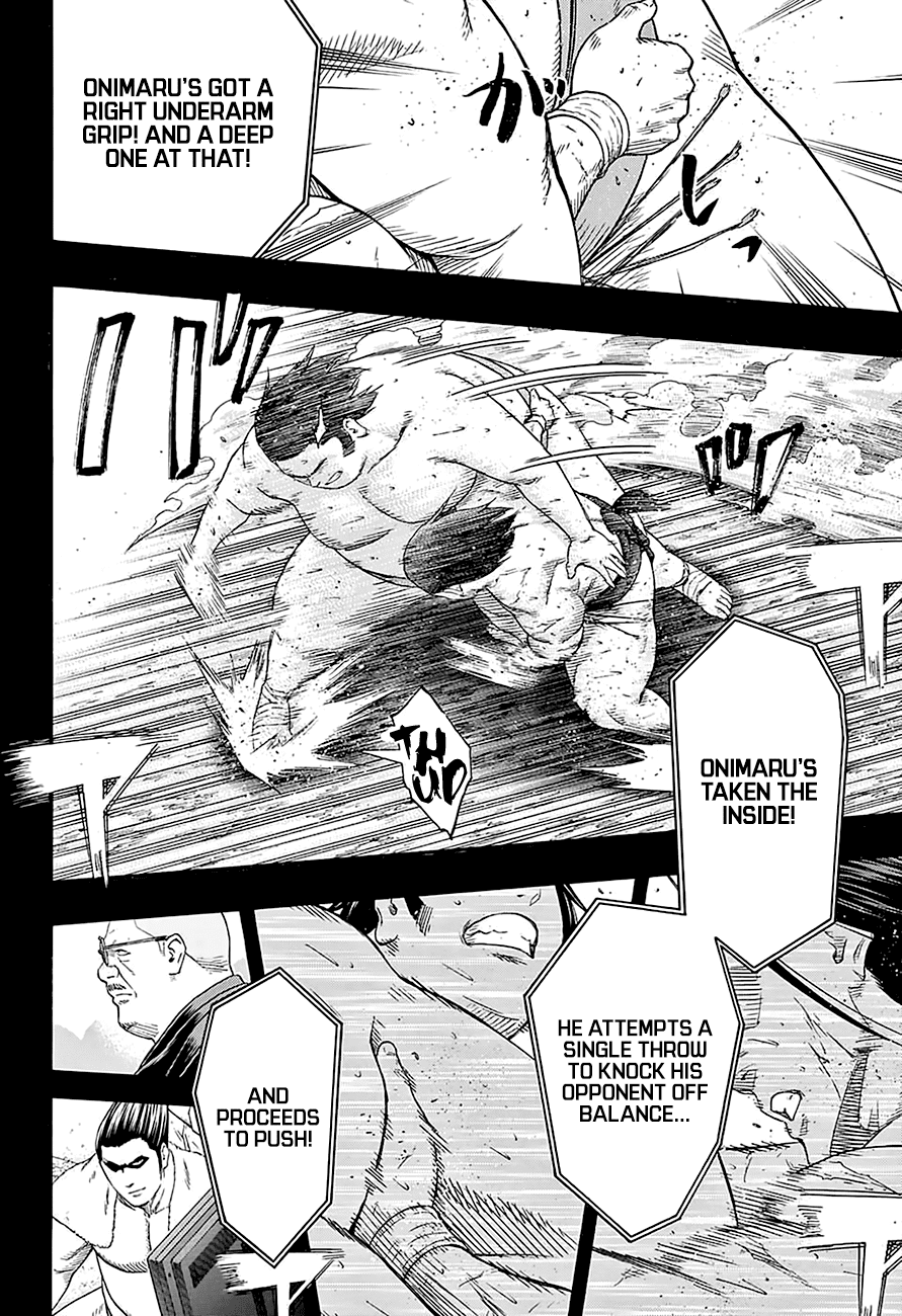 Hinomaru Zumou chapter 160 - page 10