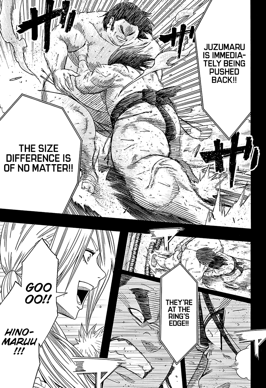 Hinomaru Zumou chapter 160 - page 11