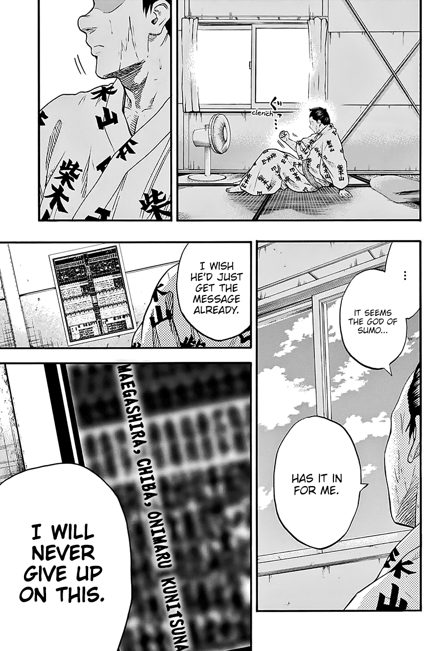 Hinomaru Zumou chapter 160 - page 16