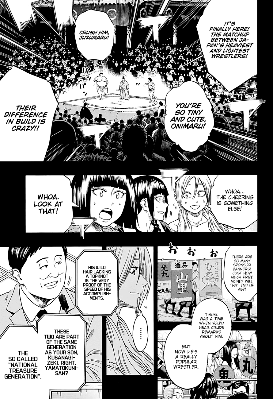 Hinomaru Zumou chapter 160 - page 6