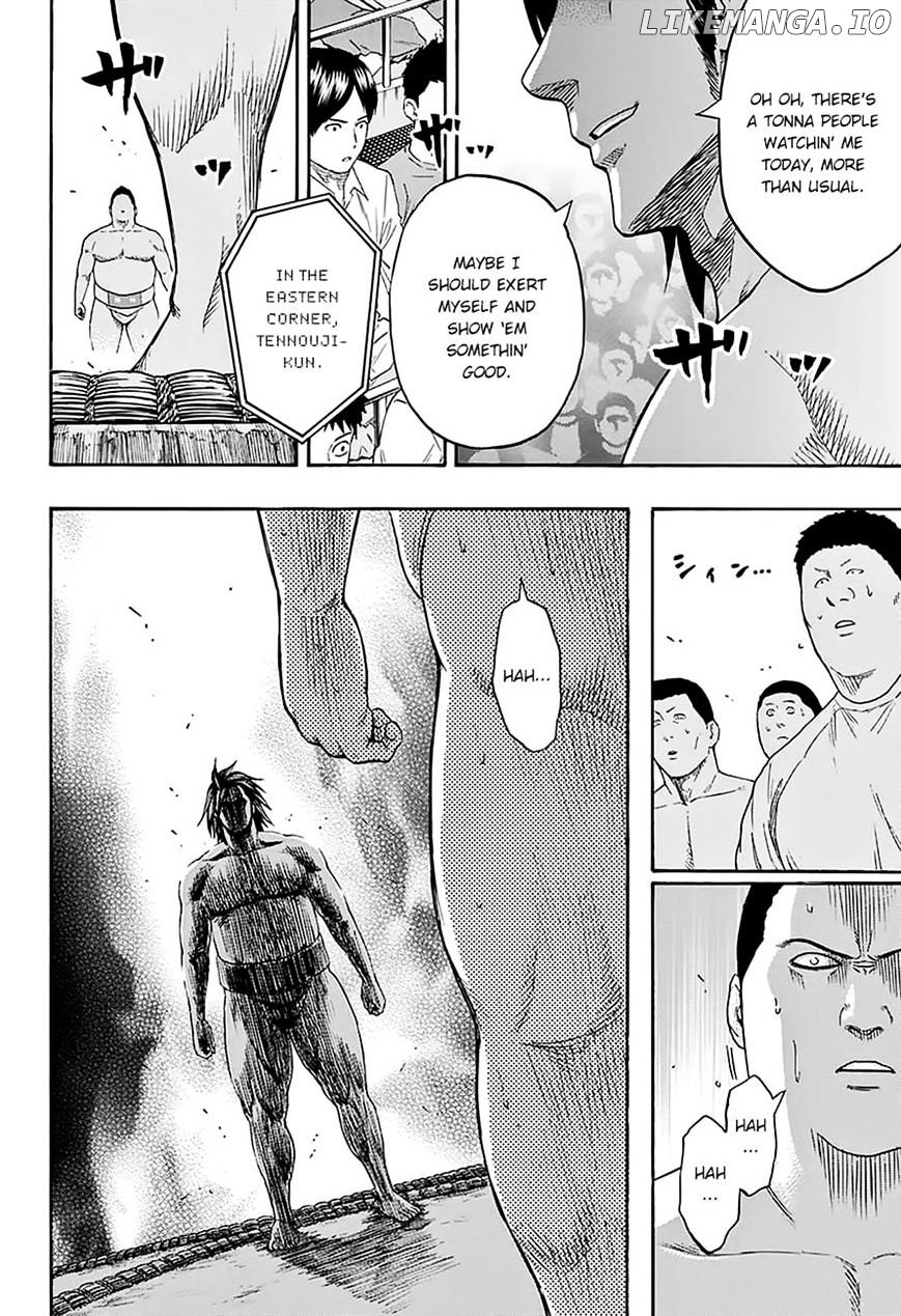 Hinomaru Zumou chapter 92 - page 10