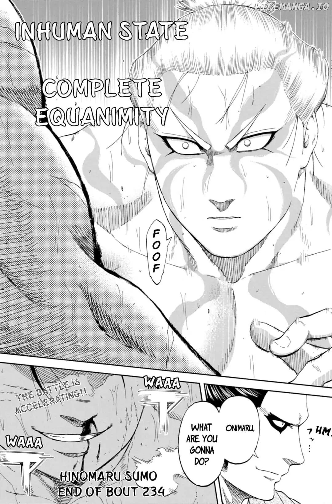 Hinomaru Zumou chapter 234 - page 19