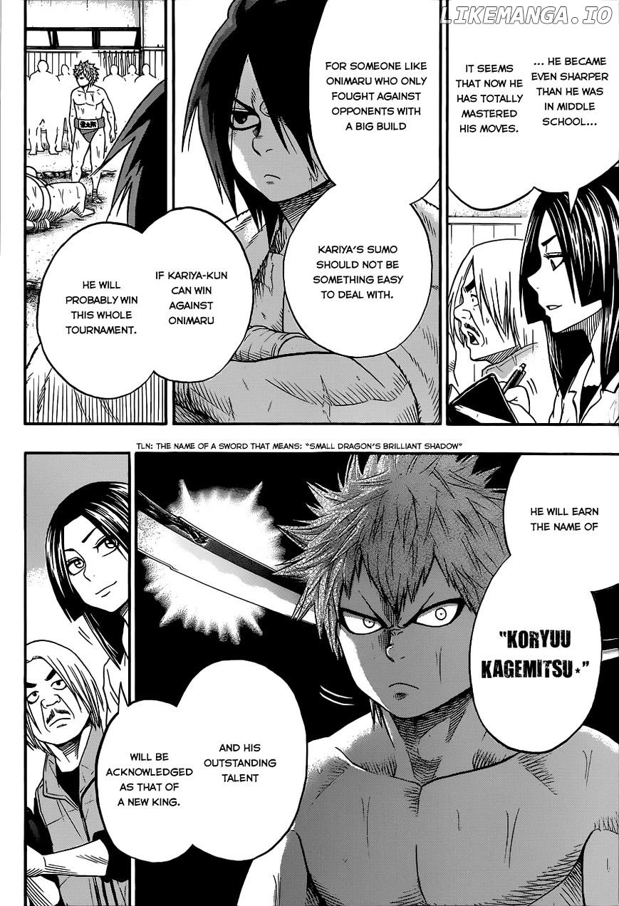 Hinomaru Zumou chapter 20 - page 14