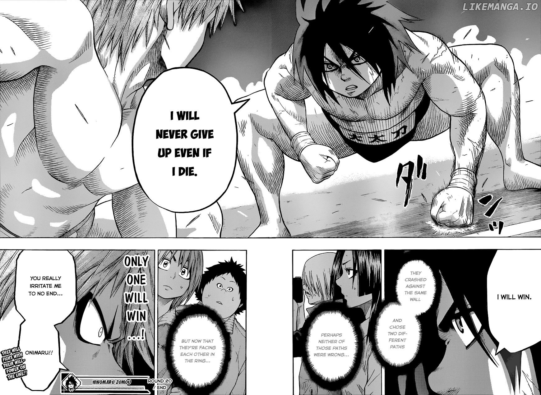 Hinomaru Zumou chapter 20 - page 18