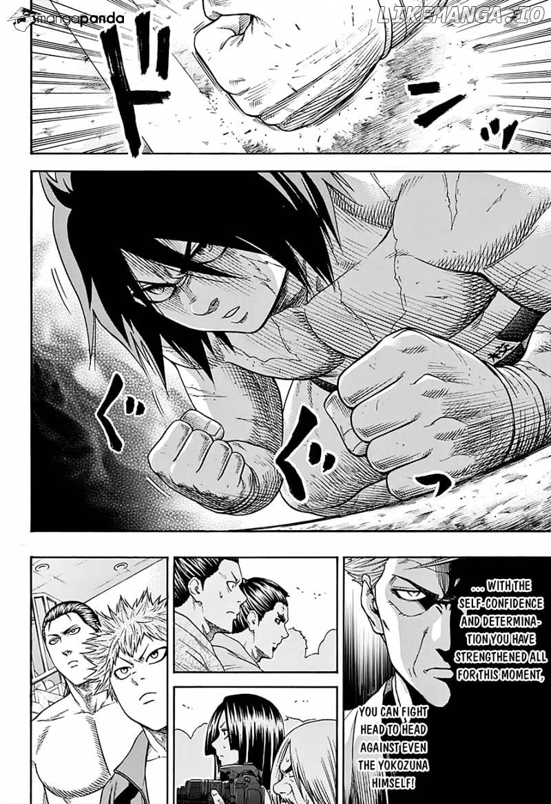 Hinomaru Zumou chapter 93 - page 10