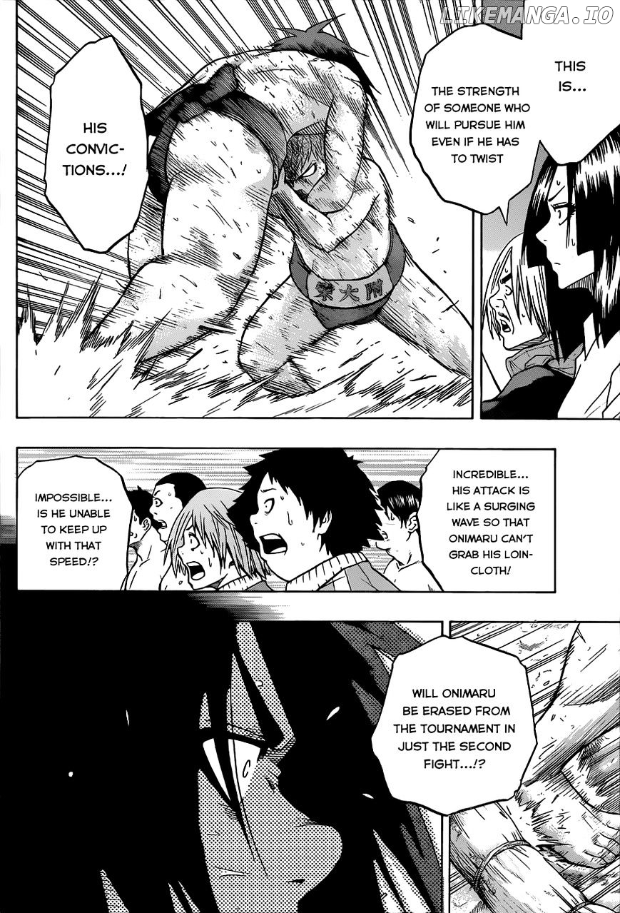 Hinomaru Zumou chapter 21 - page 14