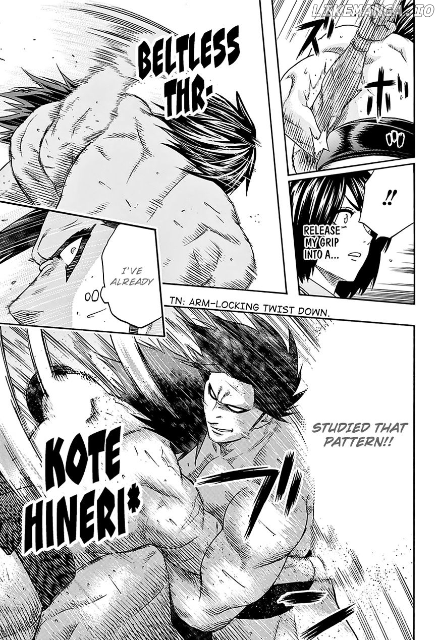 Hinomaru Zumou chapter 128 - page 12