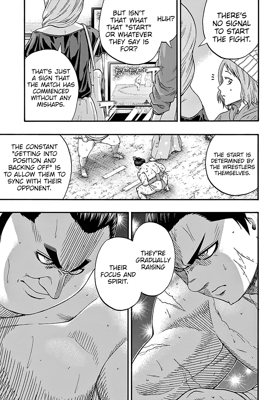 Hinomaru Zumou chapter 162 - page 10