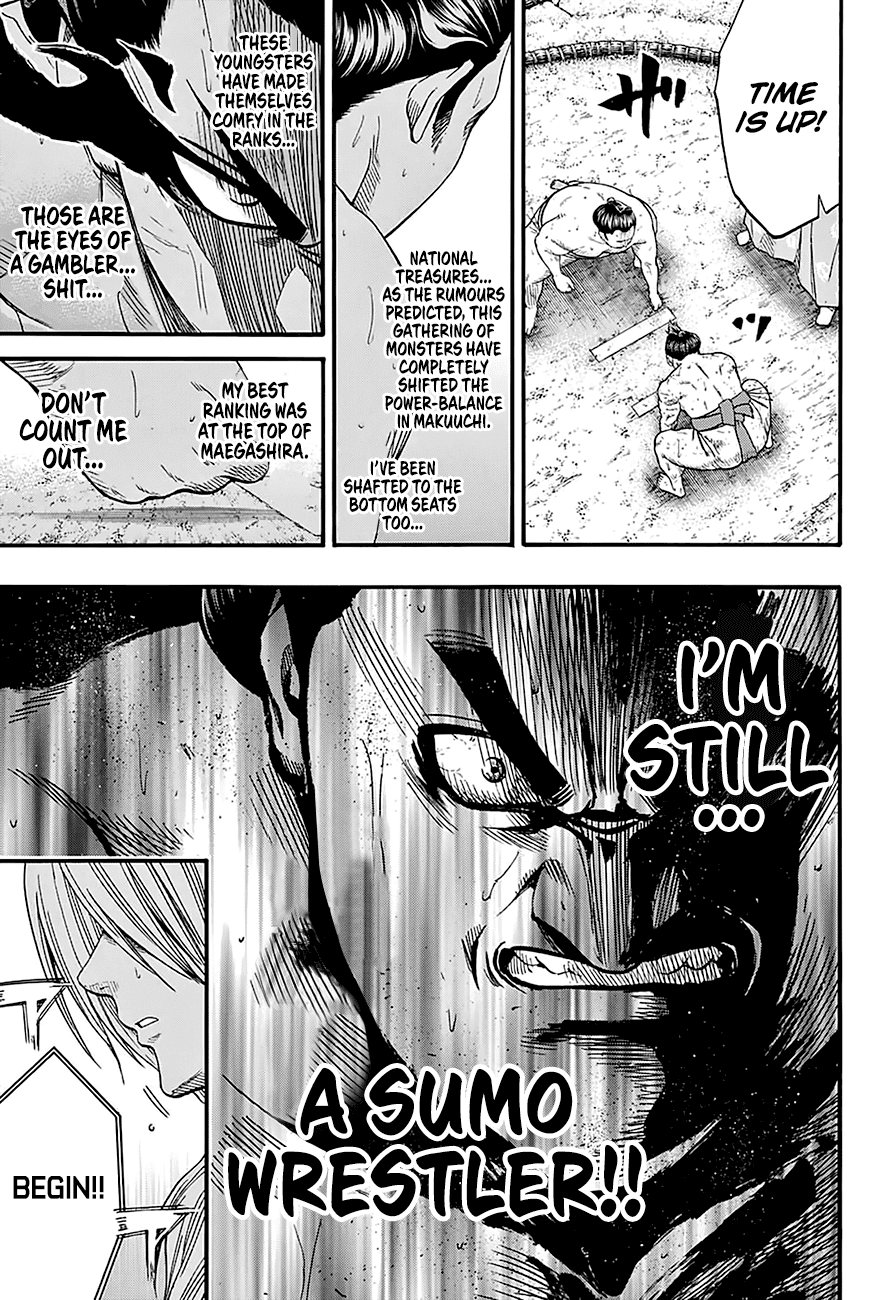 Hinomaru Zumou chapter 162 - page 12