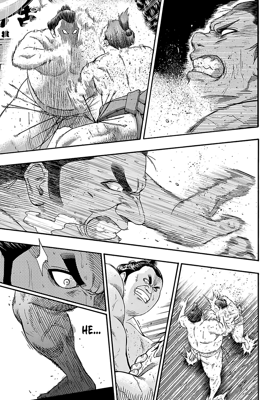 Hinomaru Zumou chapter 162 - page 14