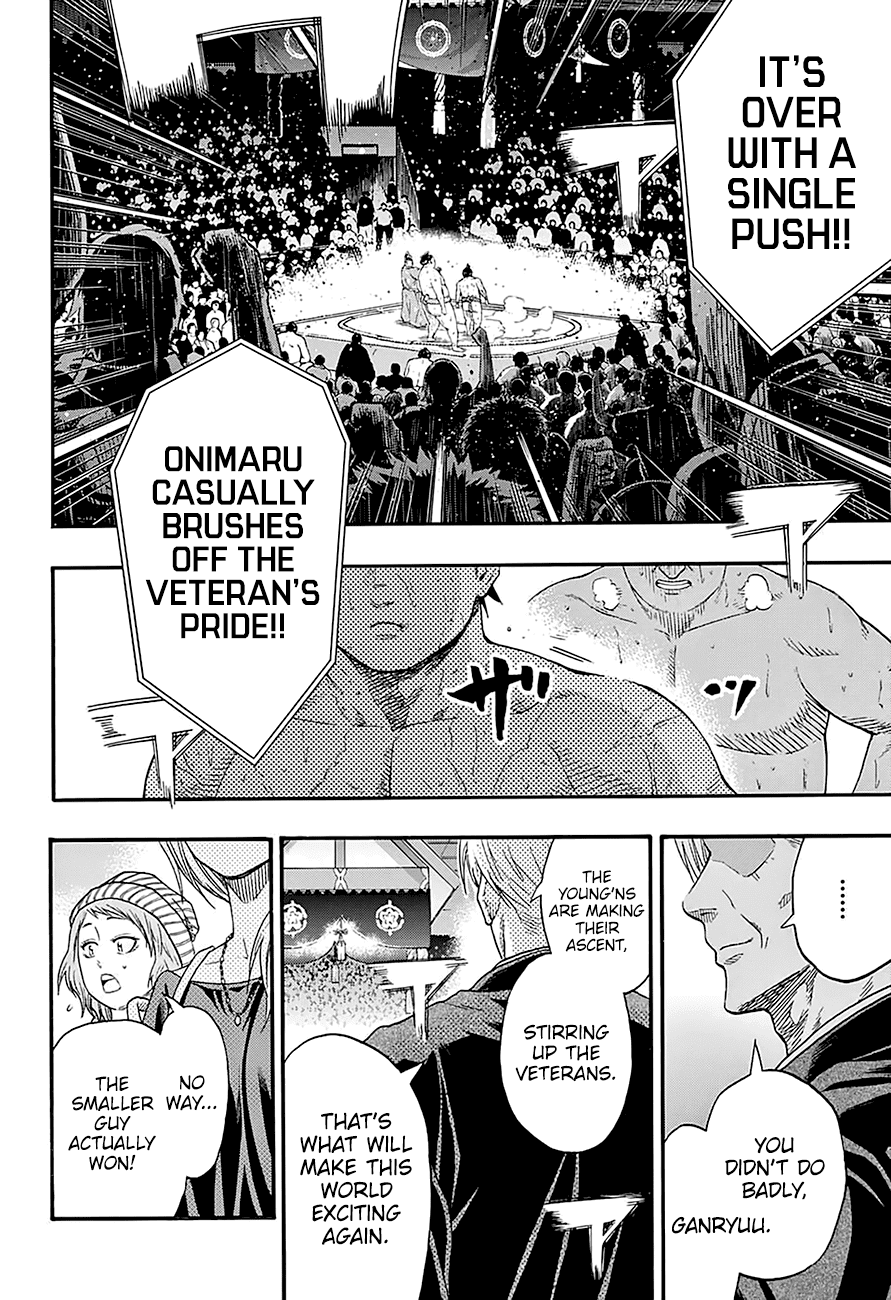 Hinomaru Zumou chapter 162 - page 16