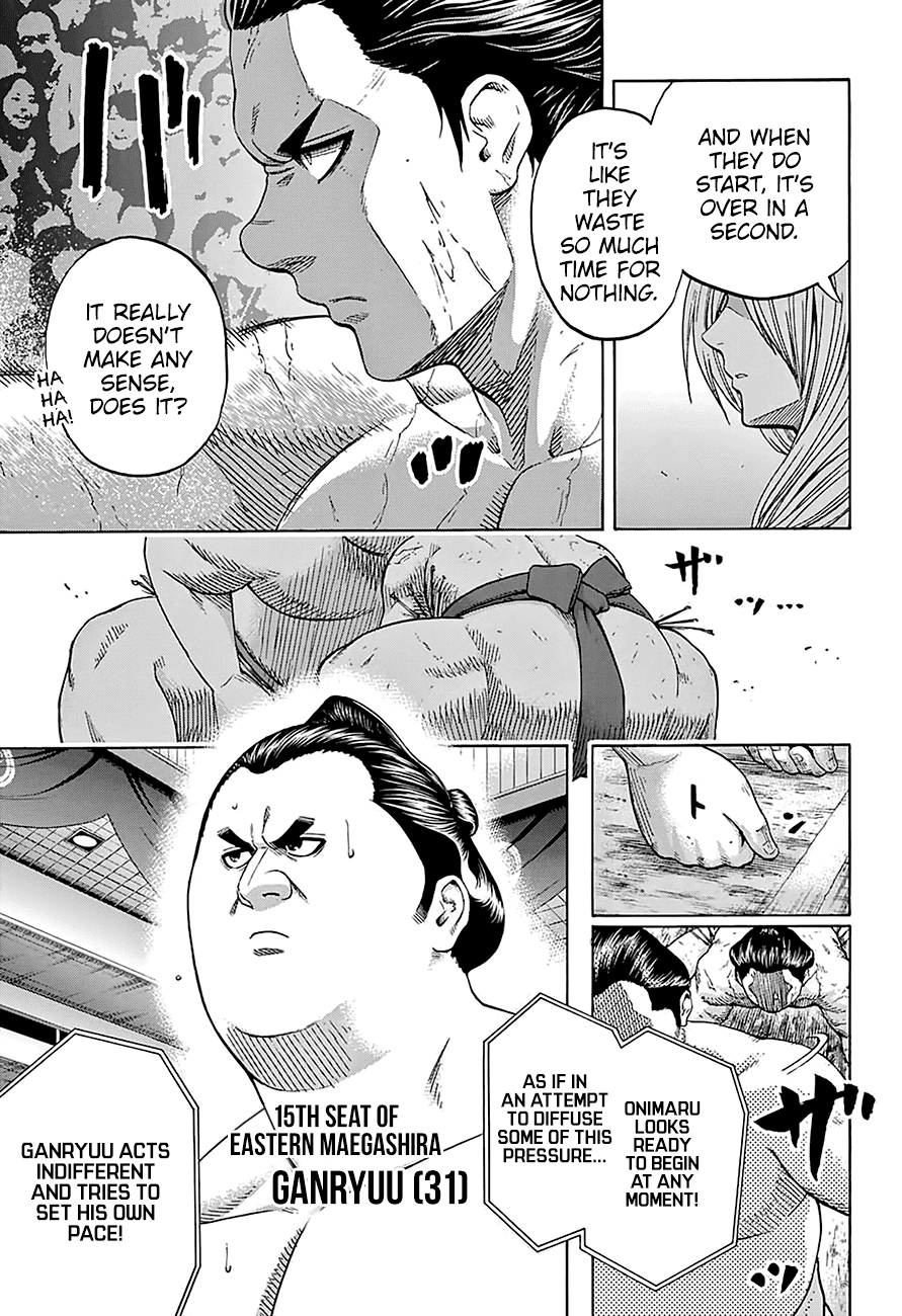 Hinomaru Zumou chapter 162 - page 8