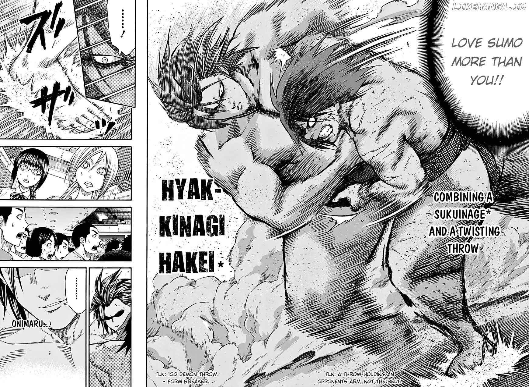 Hinomaru Zumou chapter 94 - page 16