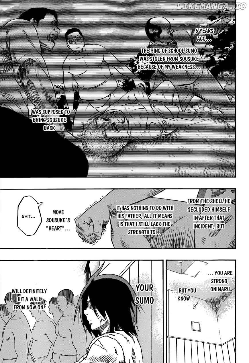 Hinomaru Zumou chapter 22 - page 18