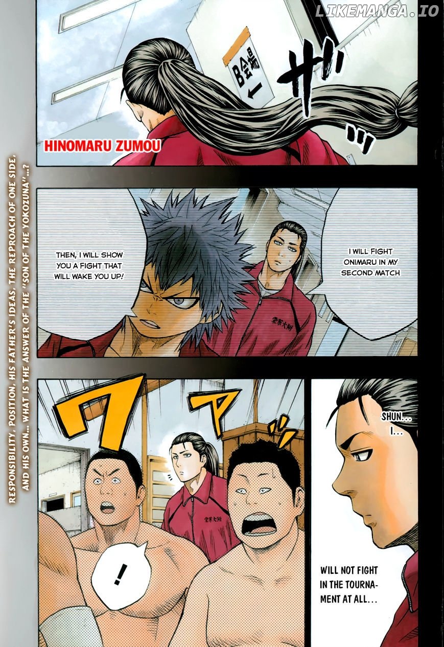 Hinomaru Zumou chapter 22 - page 3