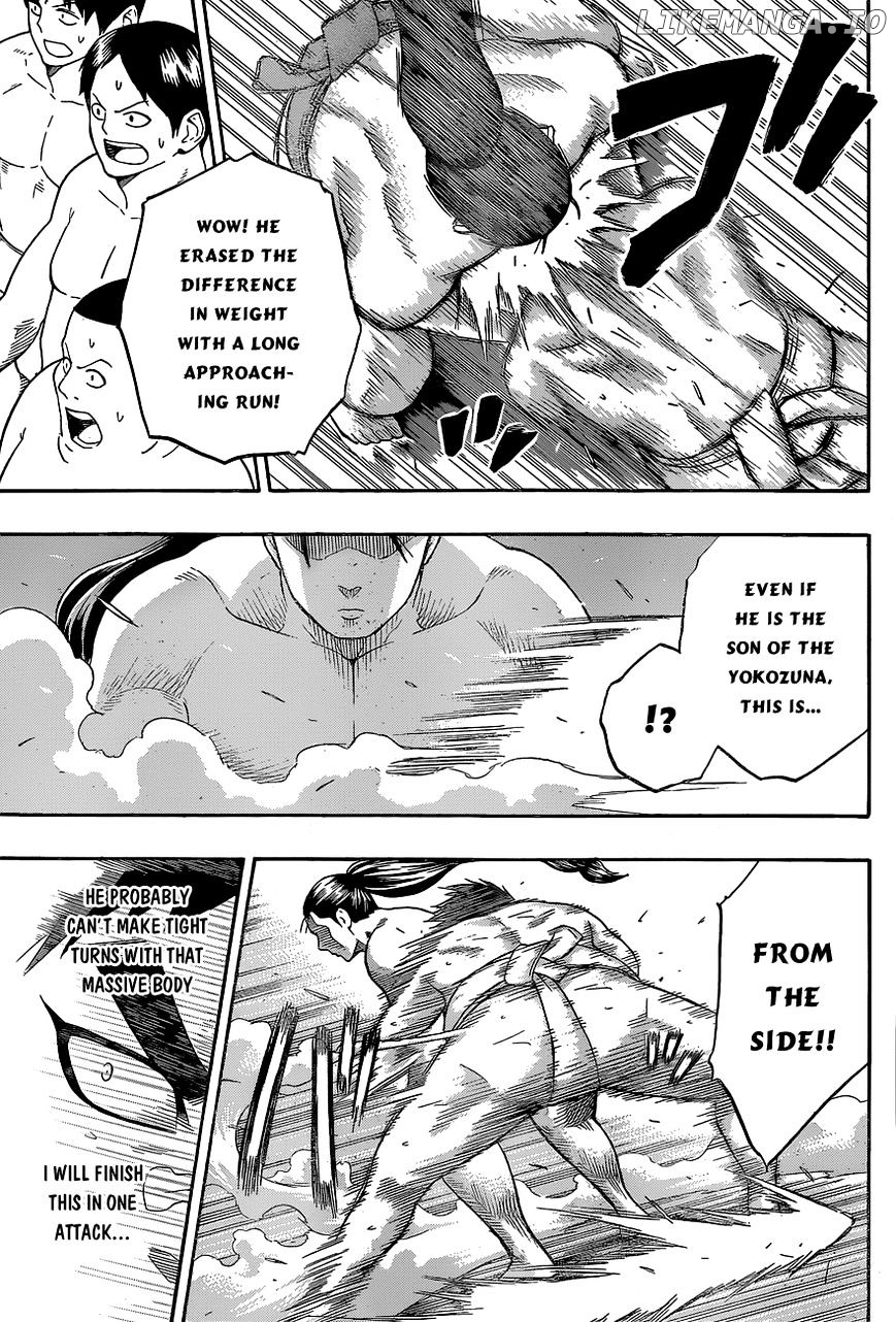 Hinomaru Zumou chapter 23 - page 15