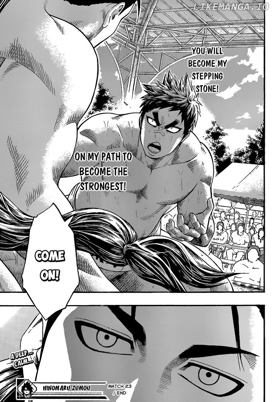 Hinomaru Zumou chapter 23 - page 19