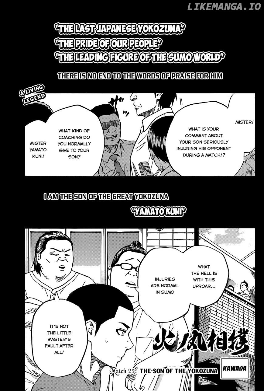 Hinomaru Zumou chapter 23 - page 2