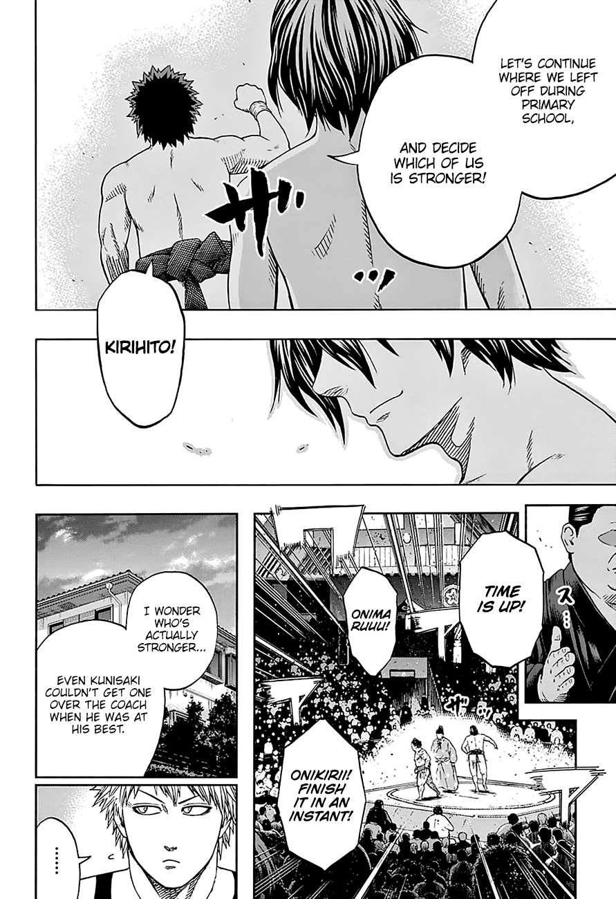 Hinomaru Zumou chapter 164 - page 13