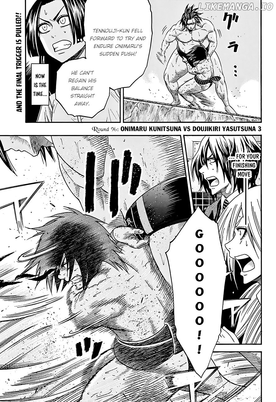 Hinomaru Zumou chapter 96 - page 5