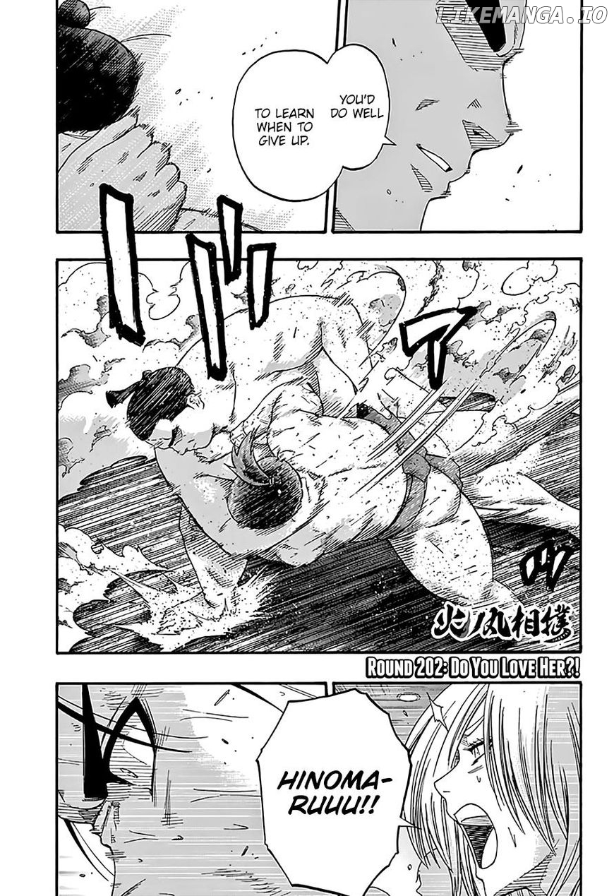 Hinomaru Zumou chapter 202 - page 2