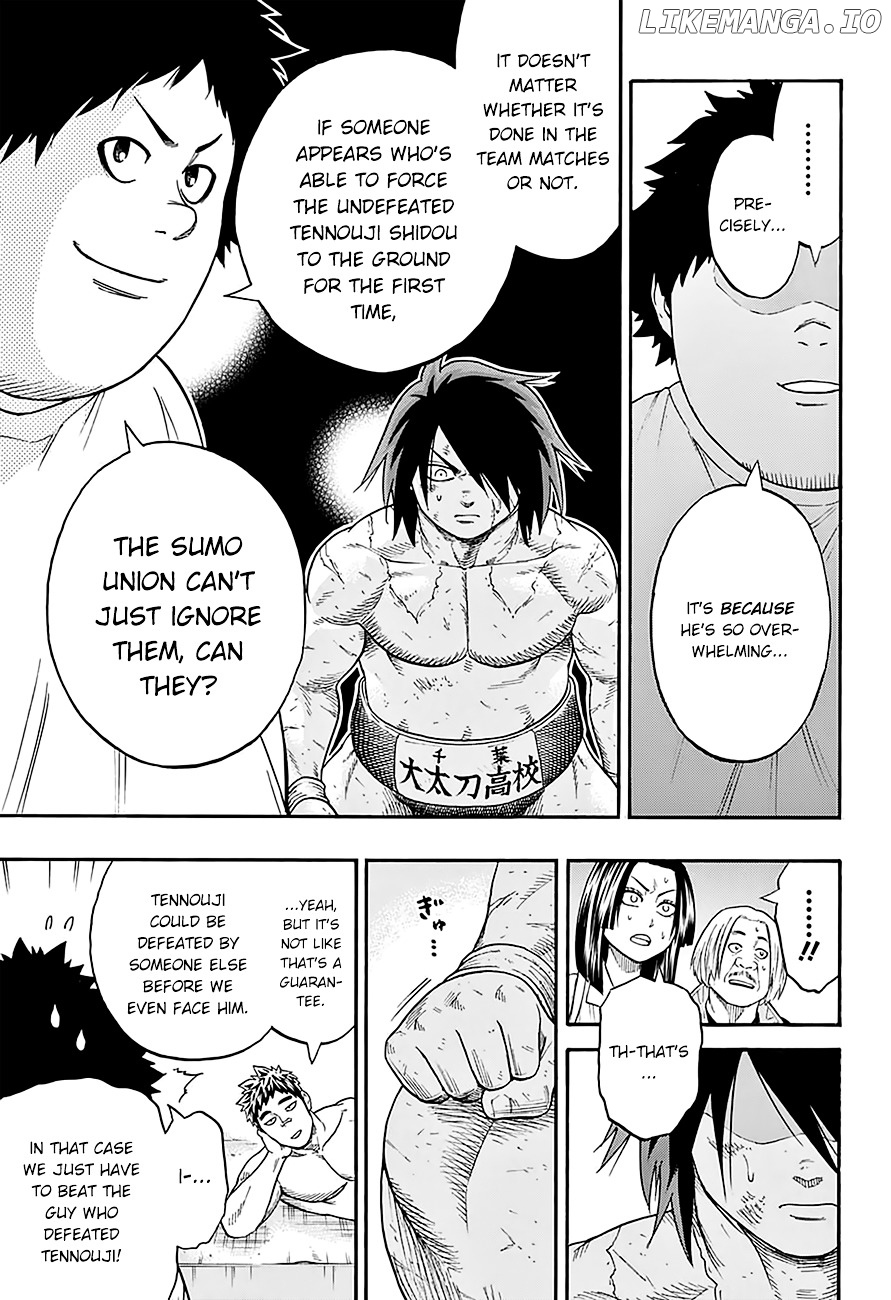 Hinomaru Zumou chapter 97 - page 19