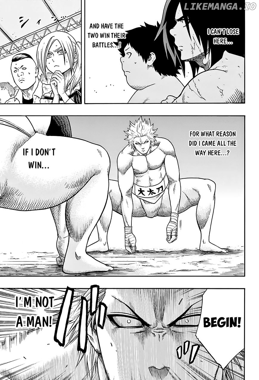 Hinomaru Zumou chapter 57 - page 12