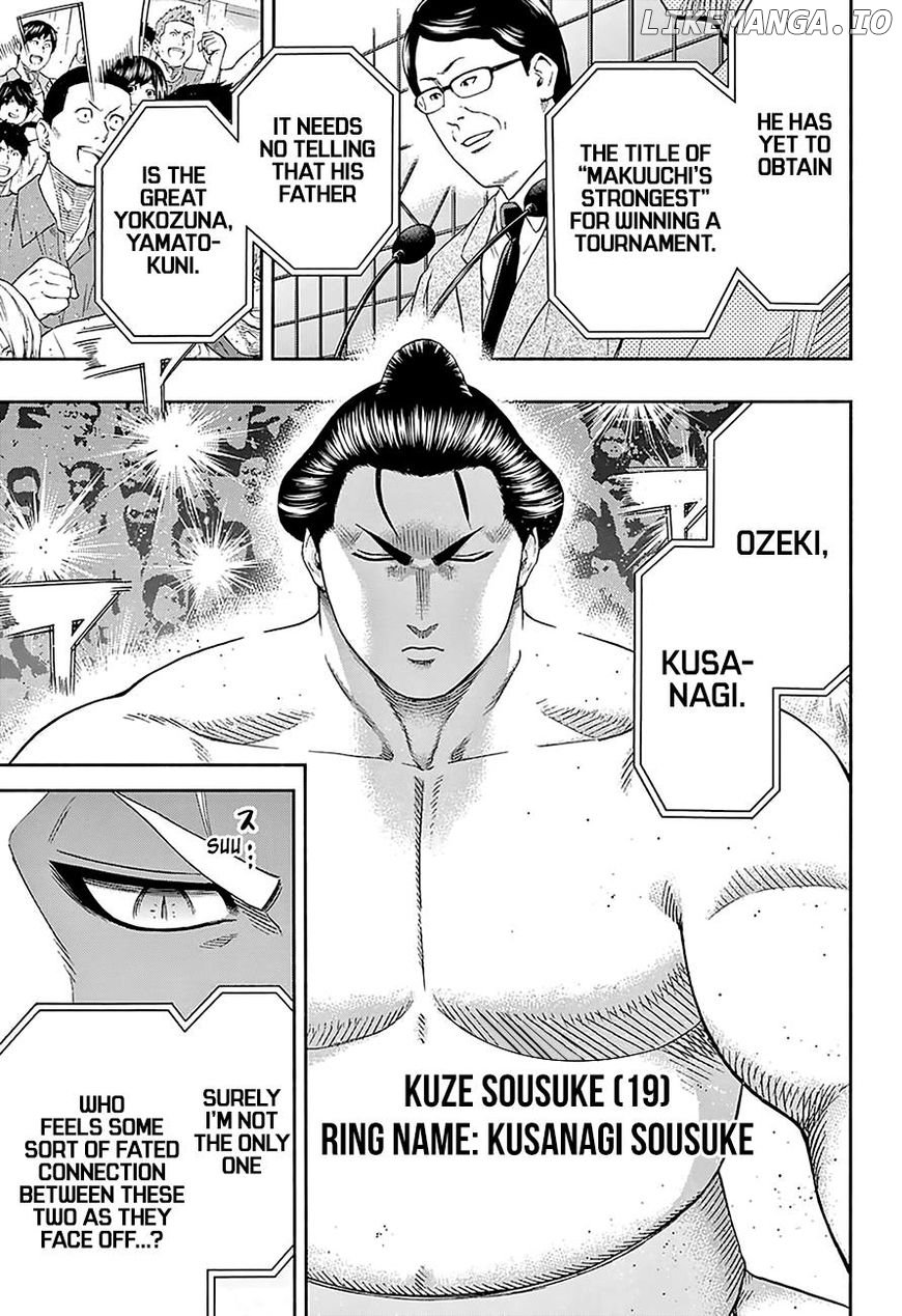 Hinomaru Zumou chapter 166 - page 17