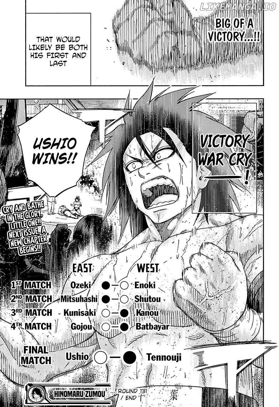 Hinomaru Zumou chapter 131 - page 16