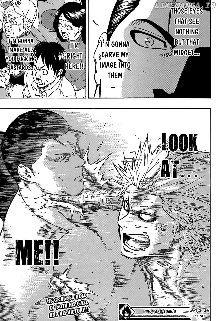 Hinomaru Zumou chapter 26 - page 19