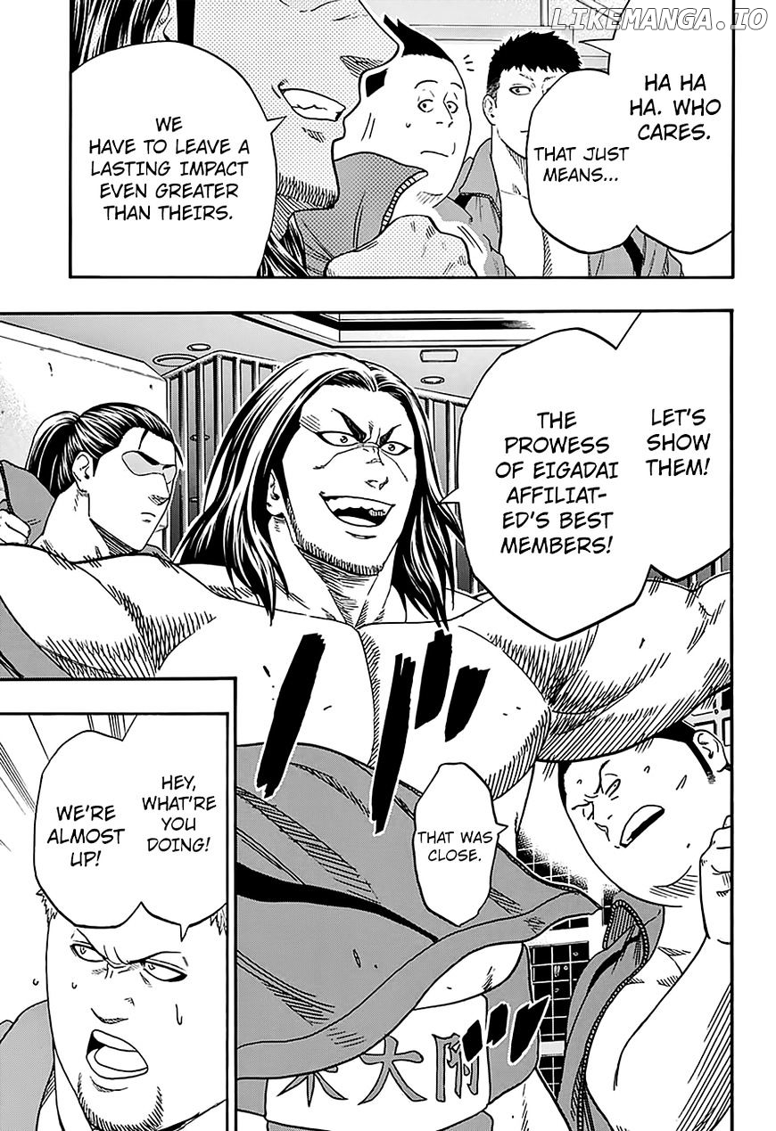 Hinomaru Zumou chapter 132 - page 10