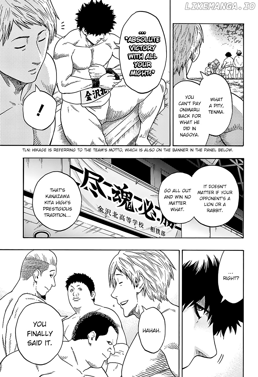 Hinomaru Zumou chapter 99 - page 10