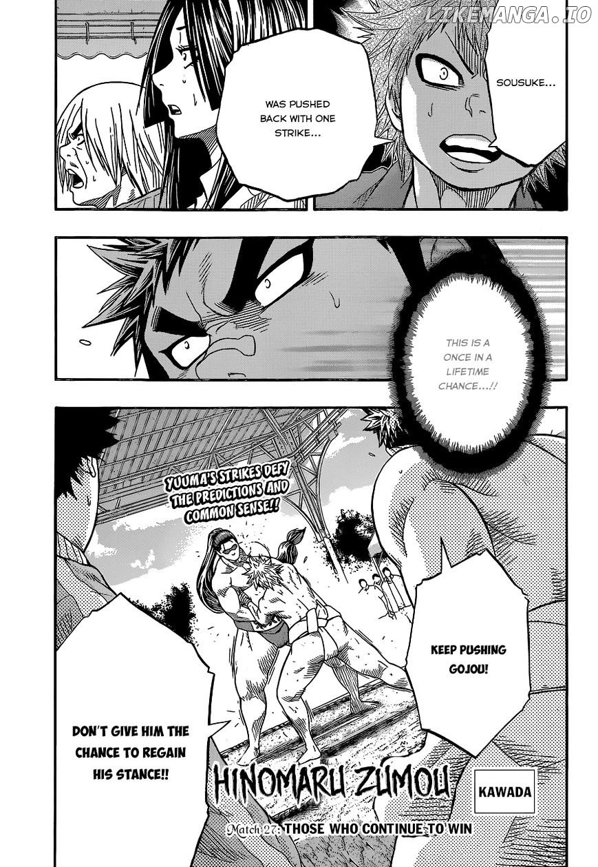 Hinomaru Zumou chapter 27 - page 3