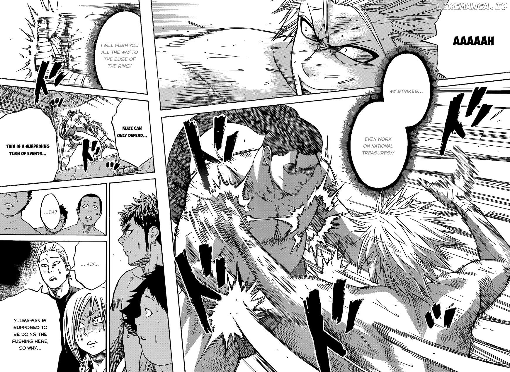 Hinomaru Zumou chapter 27 - page 4