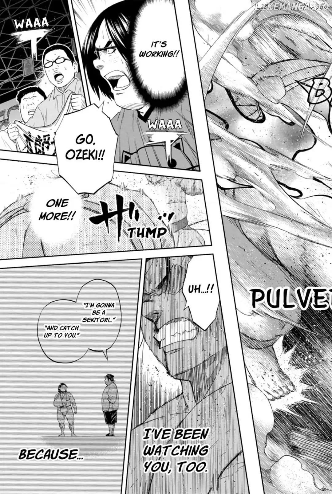 Hinomaru Zumou chapter 242 - page 12