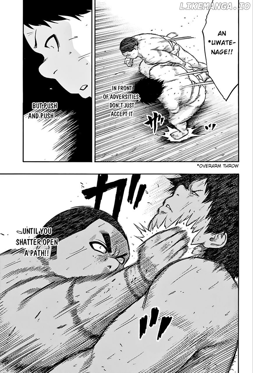 Hinomaru Zumou chapter 61 - page 10