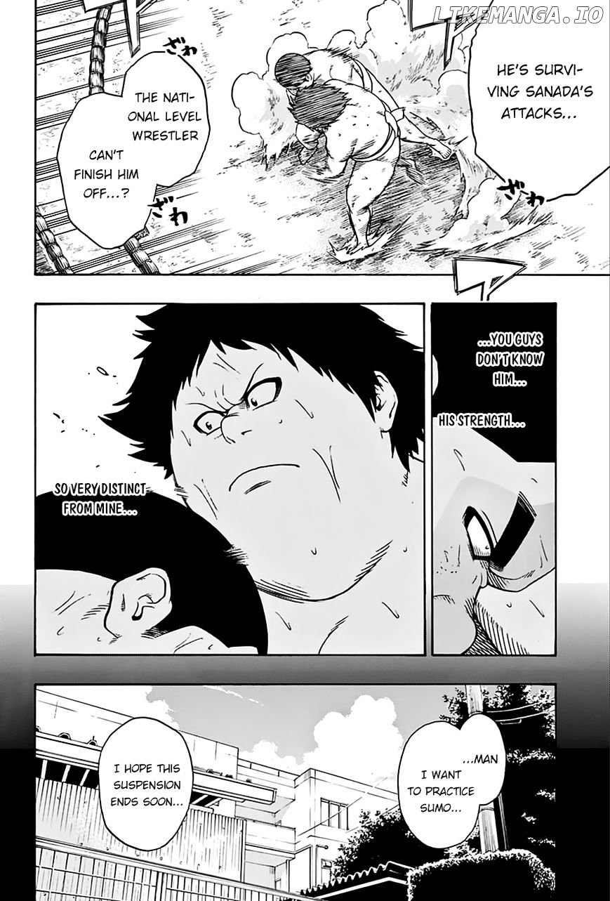 Hinomaru Zumou chapter 61 - page 13