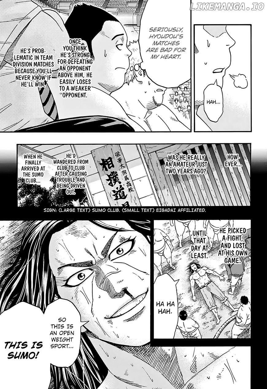 Hinomaru Zumou chapter 135 - page 14