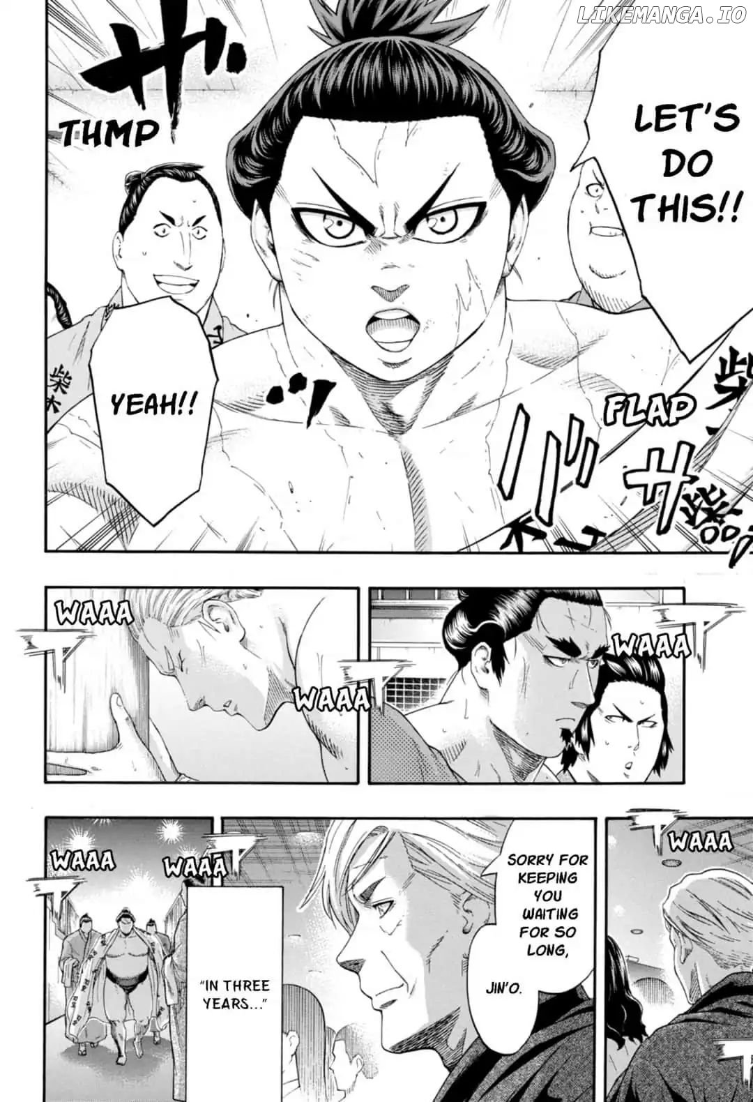 Hinomaru Zumou chapter 244 - page 16