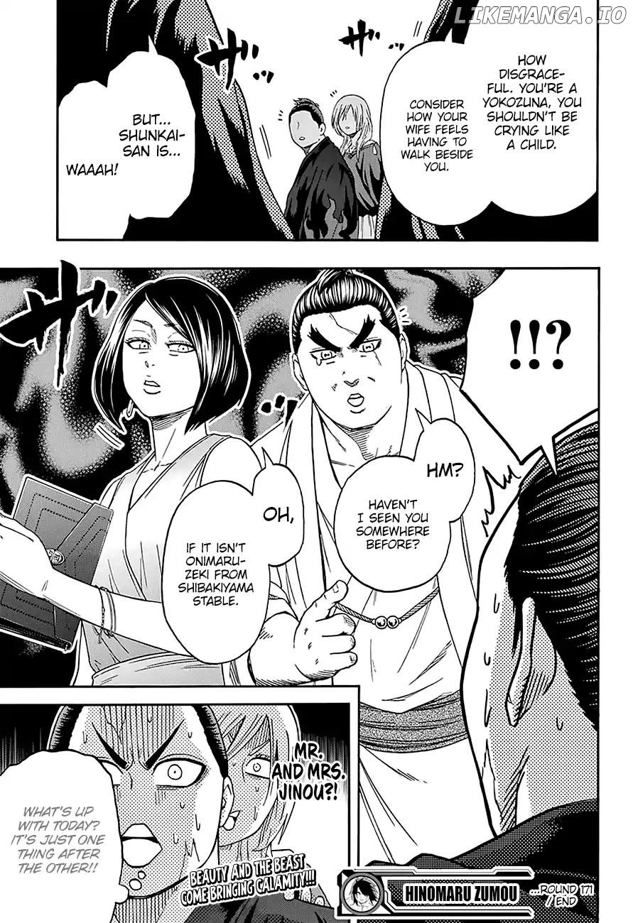 Hinomaru Zumou chapter 171 - page 20