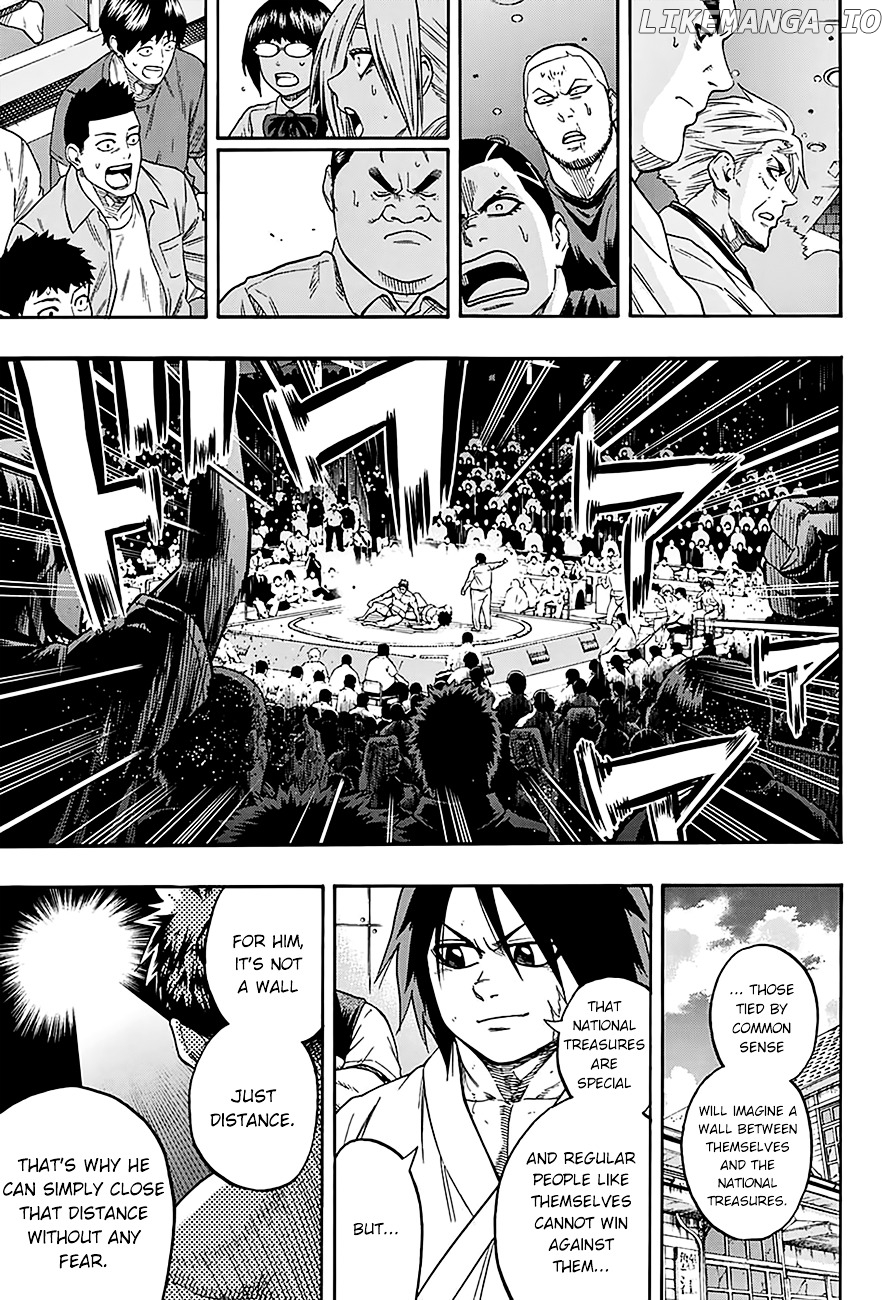 Hinomaru Zumou chapter 104 - page 18