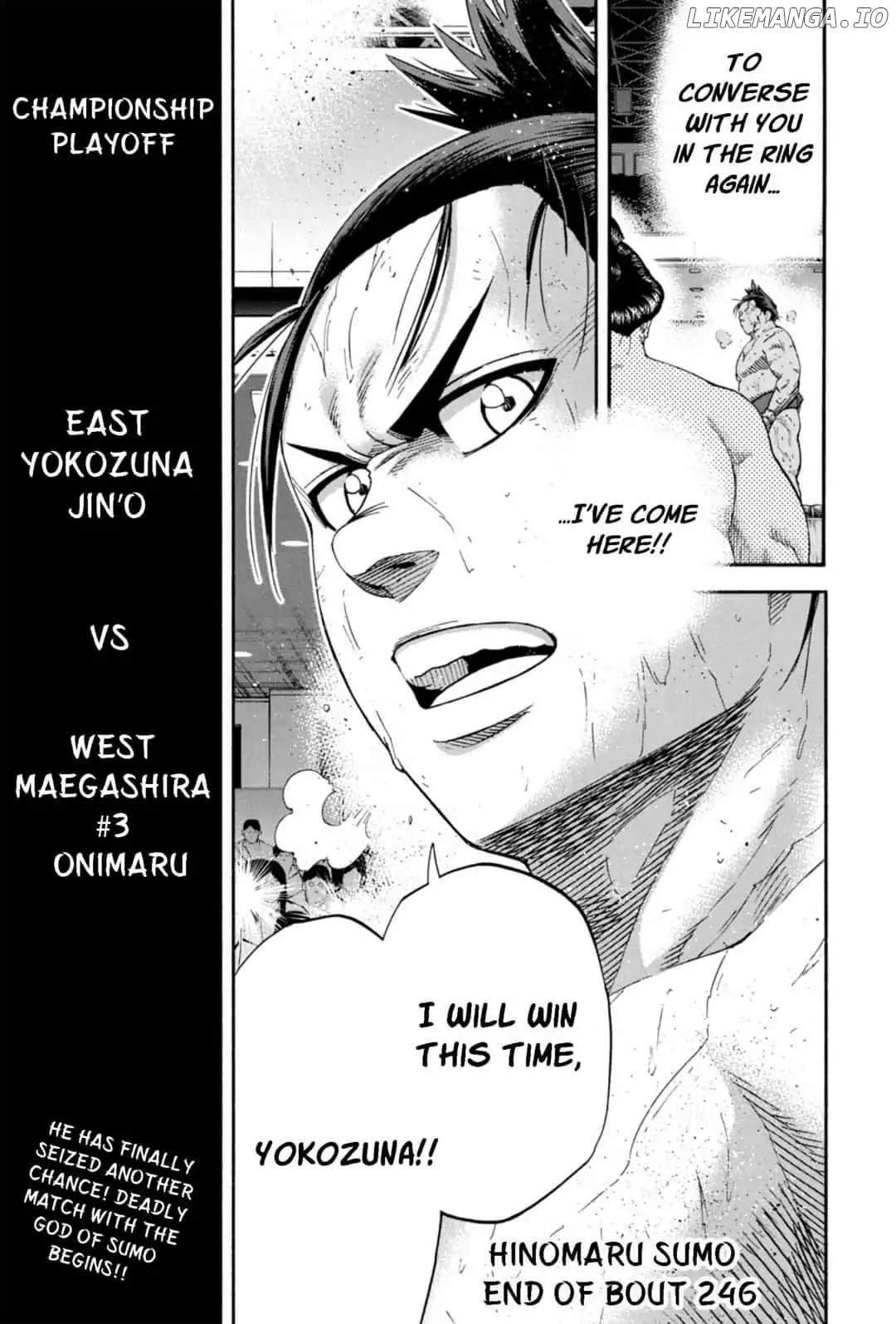 Hinomaru Zumou chapter 246 - page 24