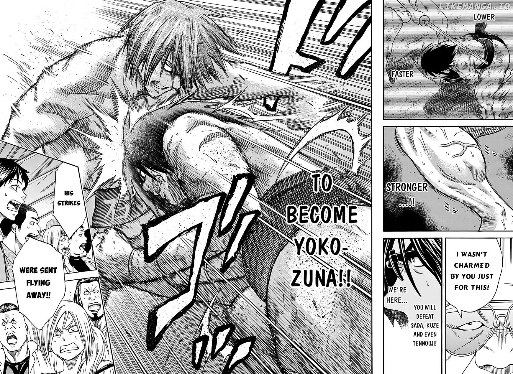 Hinomaru Zumou chapter 64 - page 14