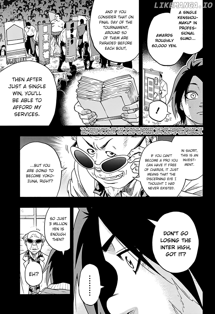 Hinomaru Zumou chapter 105 - page 19