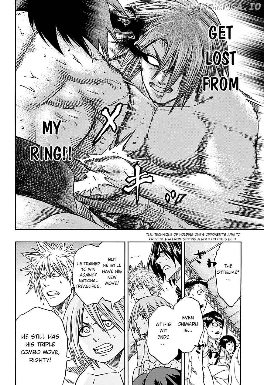 Hinomaru Zumou chapter 65 - page 12