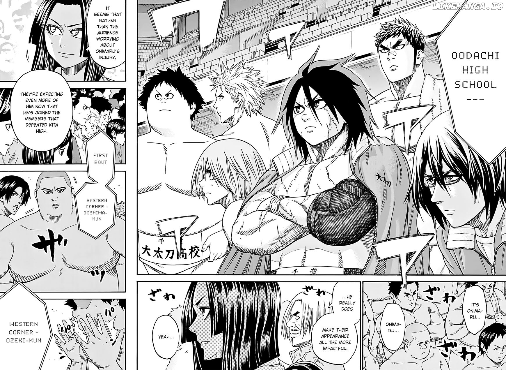 Hinomaru Zumou chapter 106 - page 4