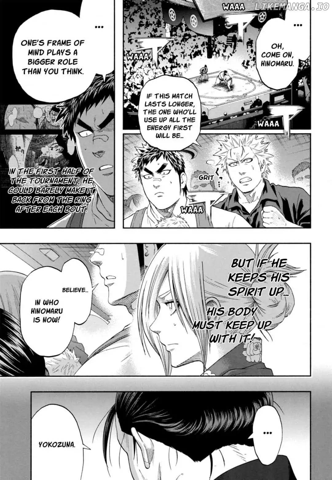 Hinomaru Zumou chapter 248 - page 11